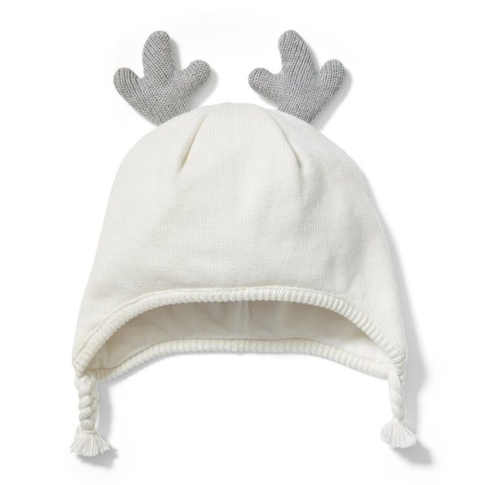 Janie and Jack Deer Beanie, 0-3M - NWT
